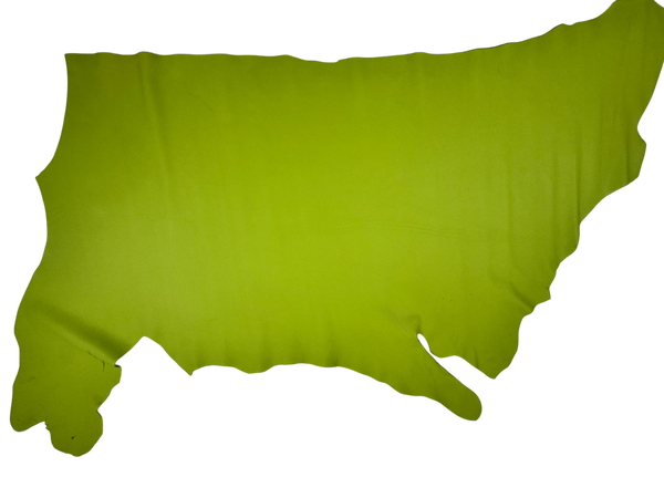 PIEL DE VACUNO PISTACHO