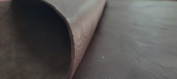 PIEL DE CUELLO VAQUETILLA MARRON ABATANADA 3.5 MM