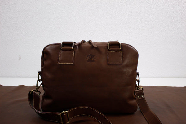 Exclusive 4-Piece Set, Aged Cowhide