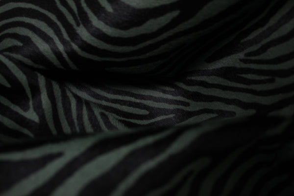 PIEL DE PELO TIGRE GRIS VERDOSO