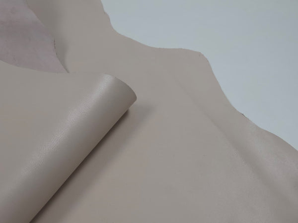 PIECE OF BLACK COW LEATHER