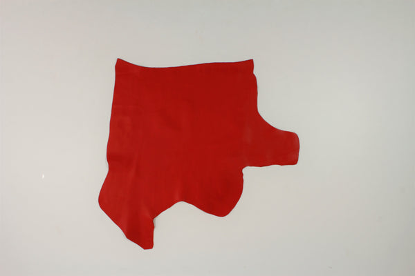 PIECE OF BLACK COW LEATHER