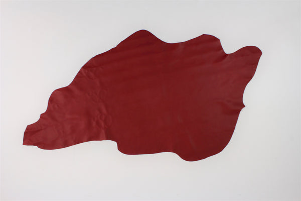 PIECE OF BLACK COW LEATHER