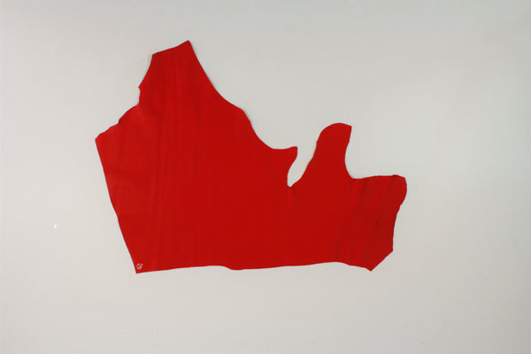 PIECE OF BLACK COW LEATHER