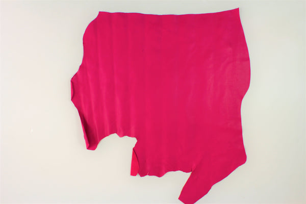 PIECE OF BLACK COW LEATHER