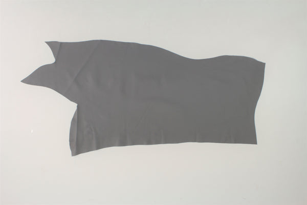 TROZO DE PIEL DE VACUNO GRIS