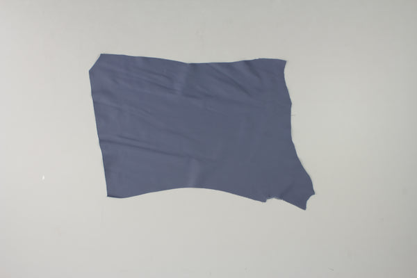 PIECE OF BLACK COW LEATHER