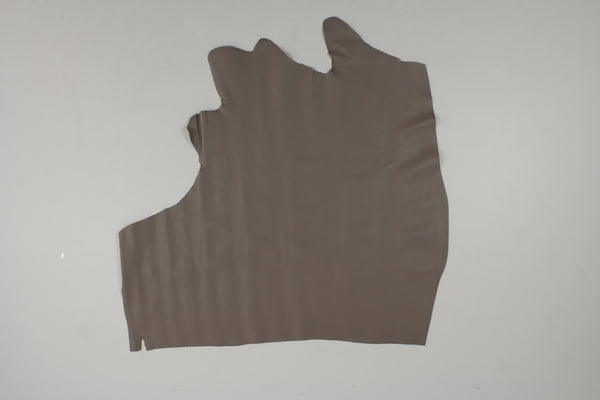 TROZO DE PIEL DE VACUNO GRIS