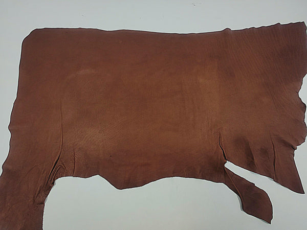 PIEL DE VACUNO ENGRASADO ANAPADO MARRÓN