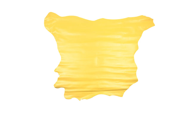 BANANA YELLOW CALF LEATHER