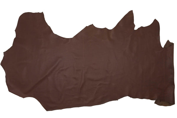 PIEL DE VACUNO GRABADO KEPLER CAOBA ENVEJECIDO