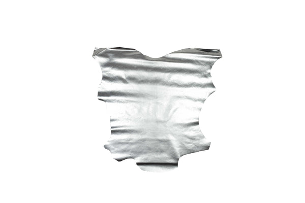 GOAT SKIN ENGRAVED SILVER SNAKE