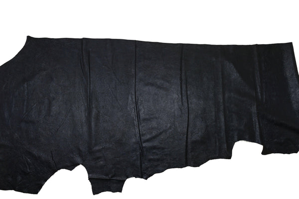 DARK BLUE SPANISH ENGRAVING LEATHER