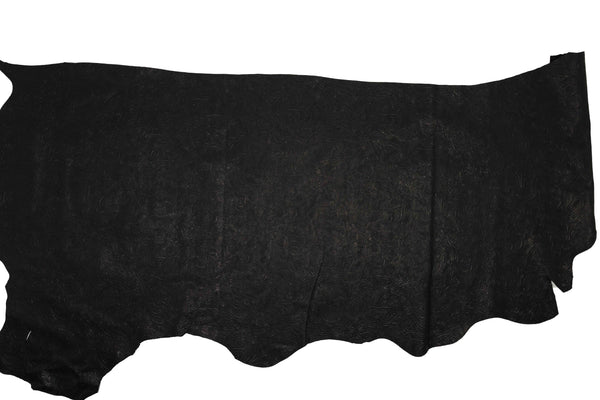 MATTE BLACK CASTELLIAN ENGRAVING LEATHER