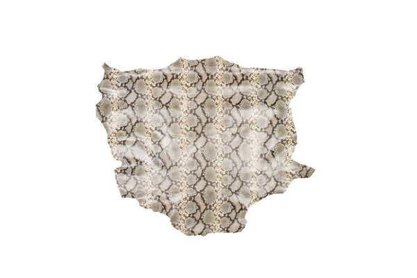 PIEL DE GRABADO SERPIENTE PITON PIEDRA ENVEJECIDO