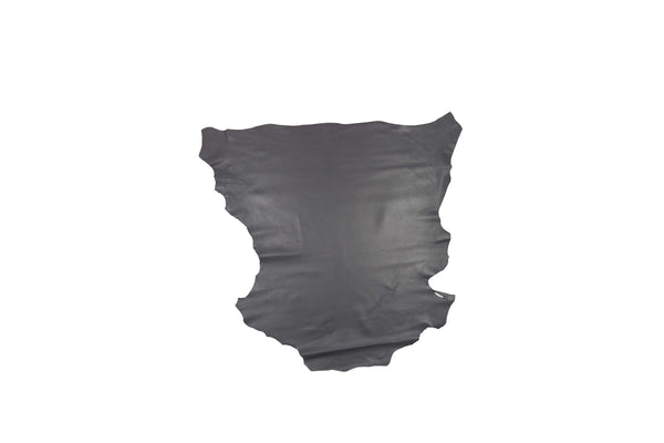 PIEL DE CORDERO GRIS OSCURO