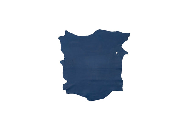 PIEL DE CORDERO AZUL PETROLEO