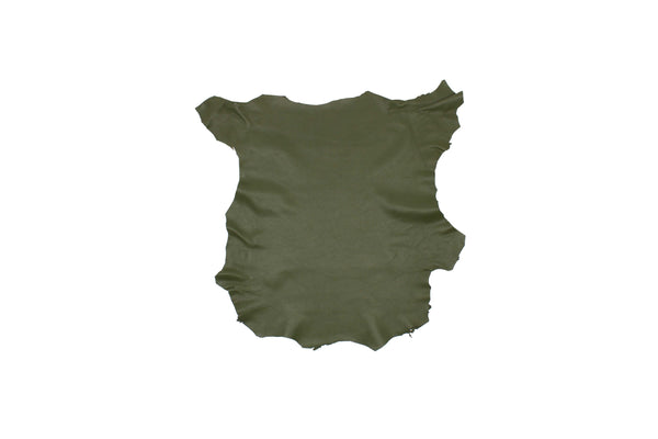 PIEL DE CORDERO RUSTICO VERDE CAZA