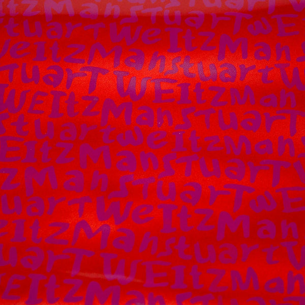 PIEL DE FANTASIA LETRAS FONDO ROJO NACARADO