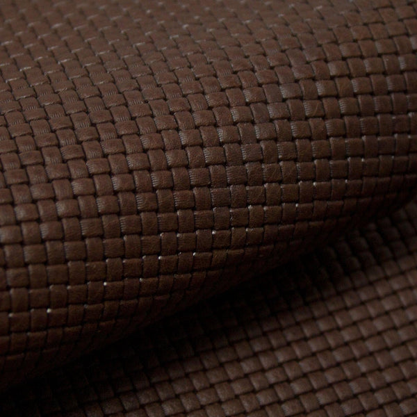 PIEL DE VACUNO GRABADO KEPLER CAOBA ENVEJECIDO