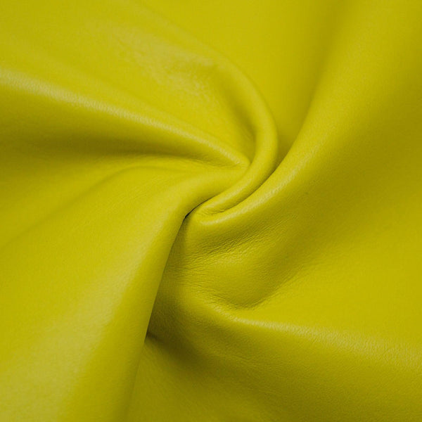 LUXURY CANARY COW LEATHER