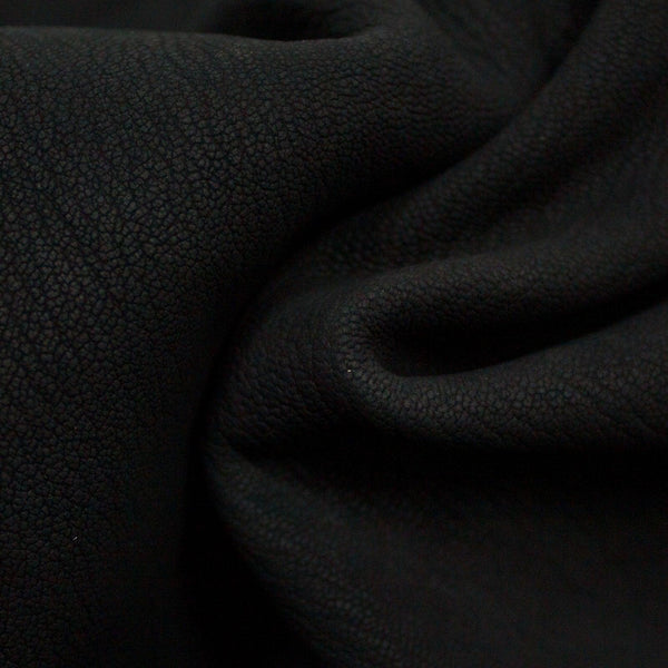 PIEL DE CABRA RUSTICA SEMI-ENGRASADA NEGRO