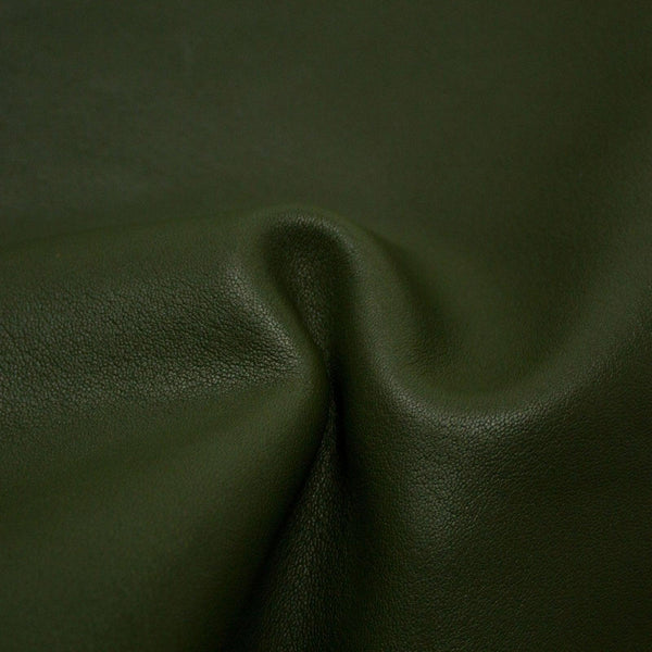 PIEL DE CORDERO RUSTICO VERDE CAZA
