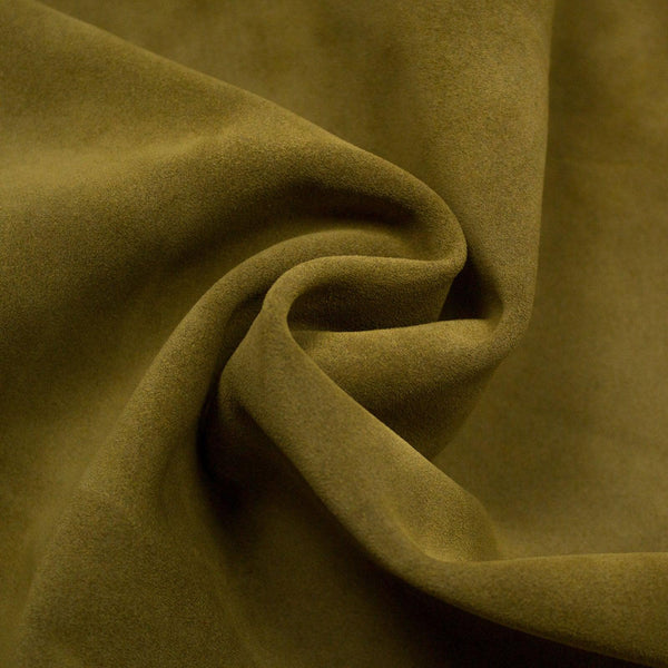 PIEL DE SERRAJE AFELPADO AMARILLO VERDOSO