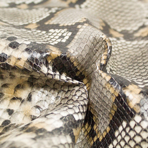 PIEL DE GRABADO SERPIENTE PITON PIEDRA ENVEJECIDO