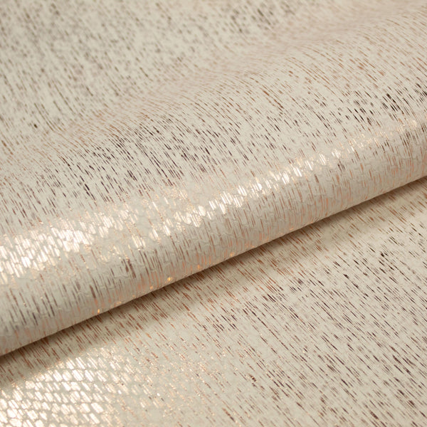PIEL DE FANTASIA SERPIENTE BLANCO - COBRE