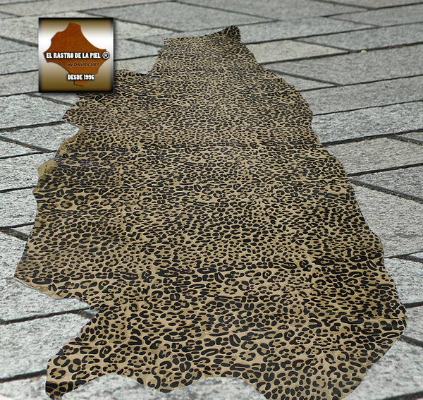PIEL DE PELO LEOPARDO CAMEL