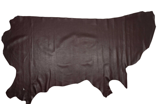 DARK PURPLE COW LEATHER