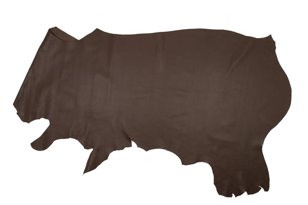 MEDIUM BROWN TAPESTRIES COW LEATHER