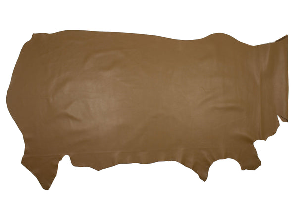 PIEL DE VACUNO TAPICERIA OCRE OSCURO