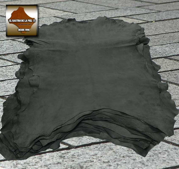 GREY SUEDE LEATHER CHAIRA REF. A-225-34