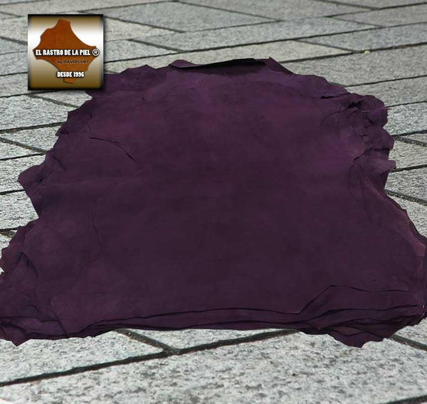 PURPLE SUEDE LEATHER REF. A-191-23