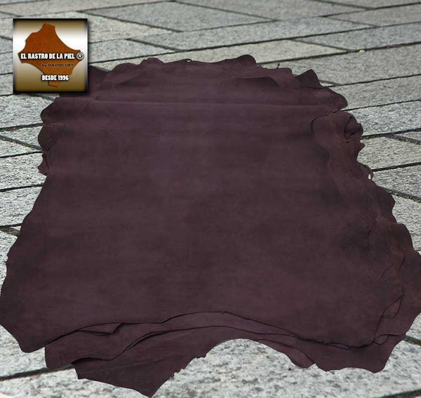 PURPLE SUEDE LEATHER REF. A-221-34