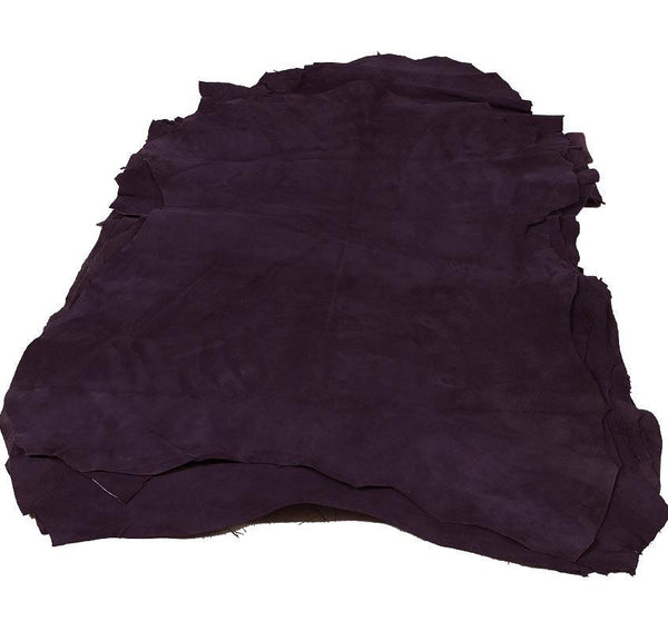 PURPLE SUEDE LEATHER