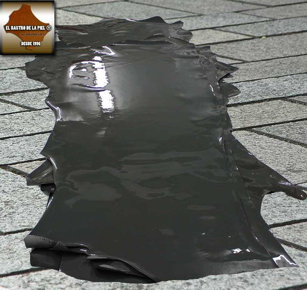 DARK GREY PATENT LEATHER REF. CH-049-1213