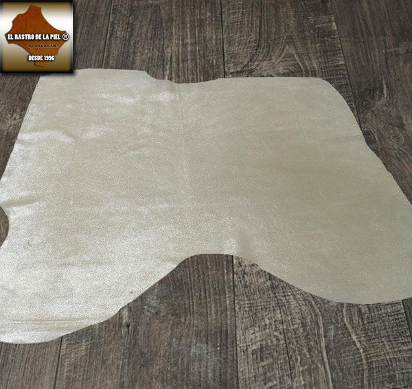 SERRAJE LEATHER FANTASIA PURPURINA BEIGE REF. FA-581-1516