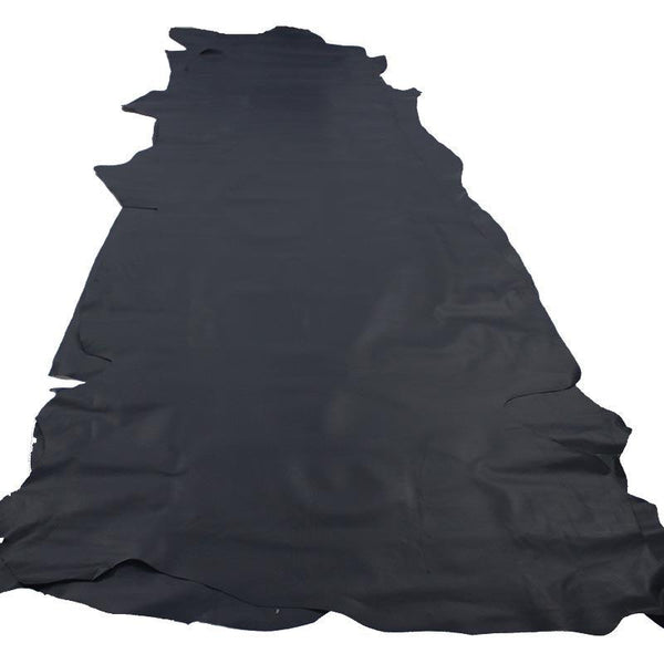 DARK BLUE CALF LEATHER LEATHER