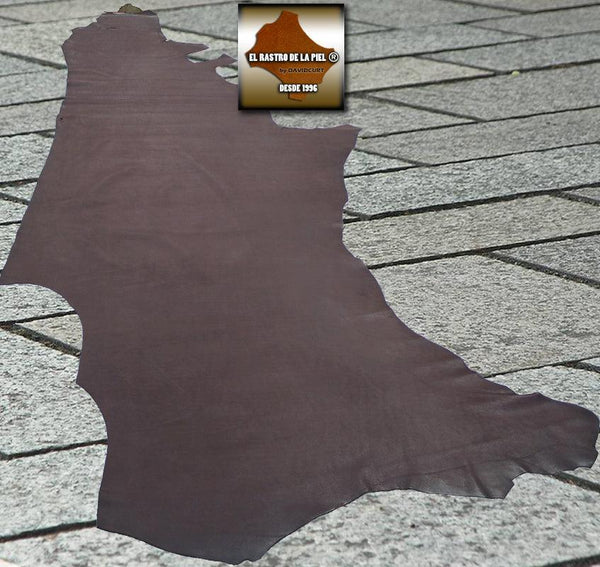 PIEL DE VACUNO BERENJENA