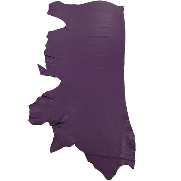 Cow Leather hide in purple