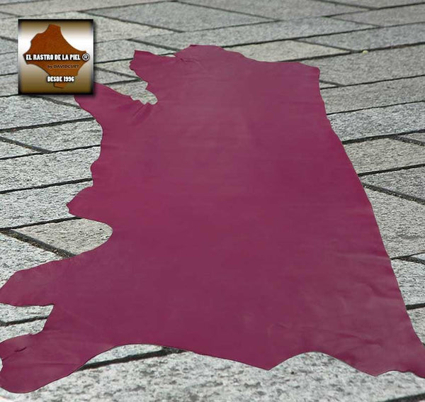PIEL DE VACUNO FUCSIA