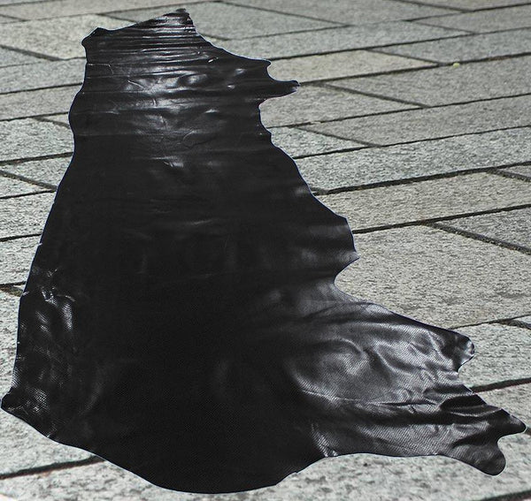 COW LEATHER EMBOSSED BLACK SNAKE OLDED REF. CO-612-1718