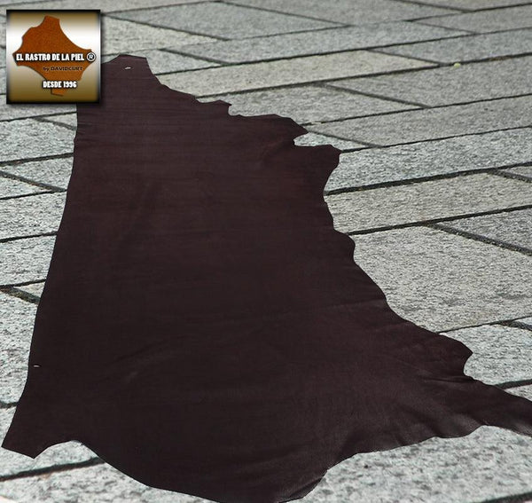 DARK PURPLE COW LEATHER OLDED REF. V-658-20
