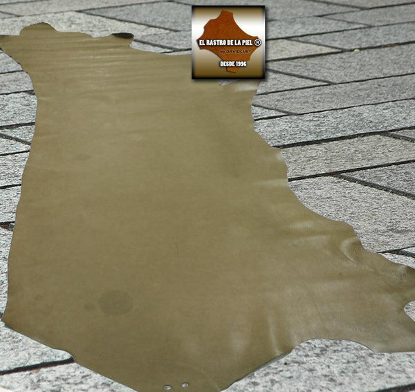 OLDED TAUPE COW LEATHER REF. V-626-19