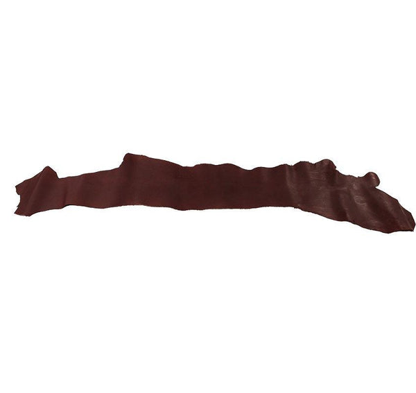 Bordeaux skirt leather