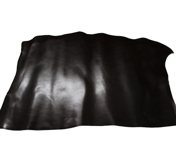 PIEL DE CUELLO VAQUETILLA CHOCOLATE BRILLO