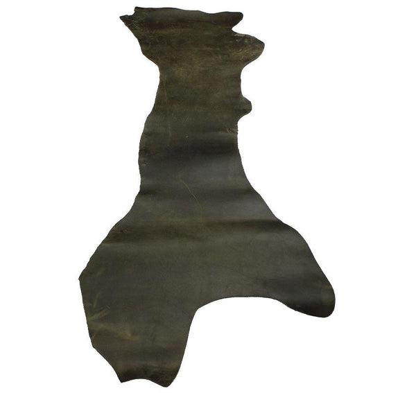 GREEN GREEN OILED GIRL SKIRT